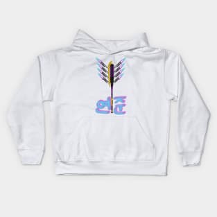 the trickster's encore Kids Hoodie